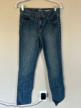 The Children's Place Girls Size 14 Denim Skinny Jeans (1603)